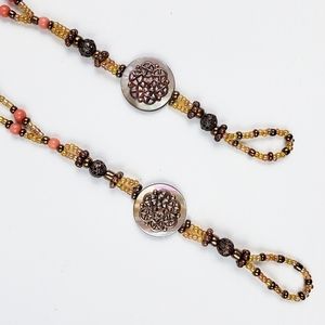 Avon Bead & Shell Foot/Toe Jewelry Anklet Set